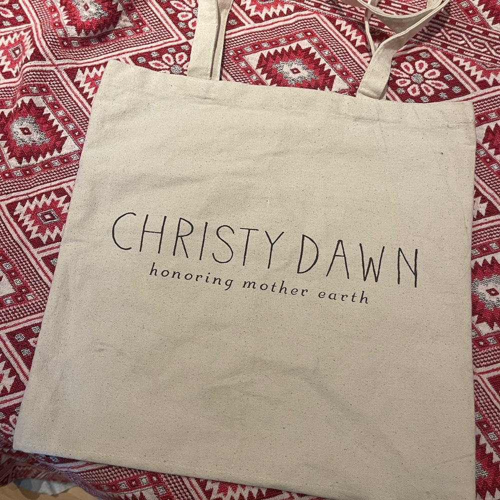 New christy dawn canvas tote